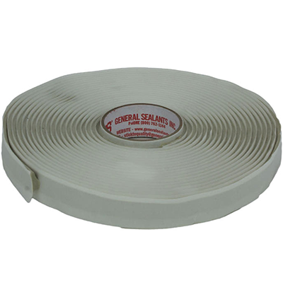 General Sealants GS 213 Vacuum Bag Sealant Tape 1/8 in x 1/2 in x 25 ft Roll