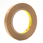 3M 415 Clear Double Coated Tape 4 mil x 1 in x 36 yd Roll